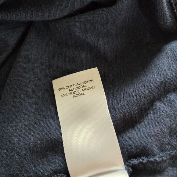 Lucky Brand Paisley Blouse Size Peacock Colors Cotton Modal Bohemian Tee Hippie - Picture 9 of 16